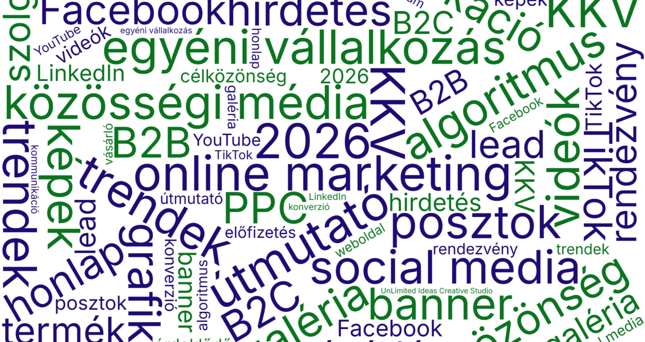 Online Marketing 2026 – Útmutató egyéni vállalkozóknak és kis cégeknek (KKV-knak)